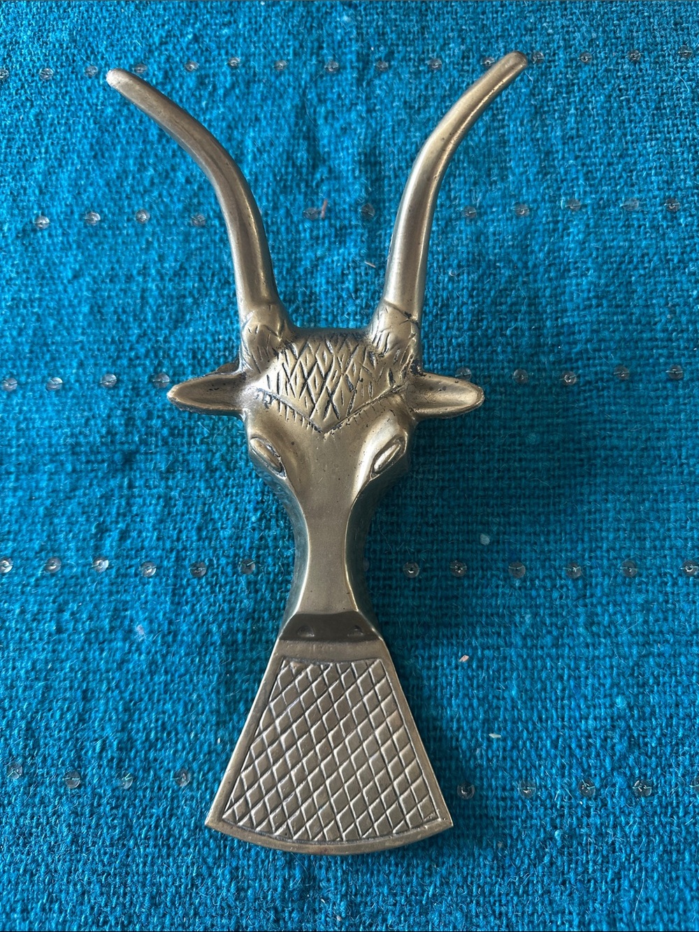 Vintage Brass Boot Jack
